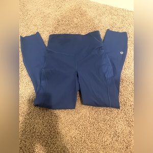 Blue lululemon leggings